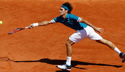 Titelverteidiger Roger Federer griff ins Geschehen ein. Sein Opfer war der Australier Peter Luczak