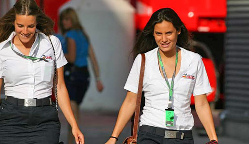 Die heißesten Gridgirls am Rande des Europa-GP im spanischen Valencia