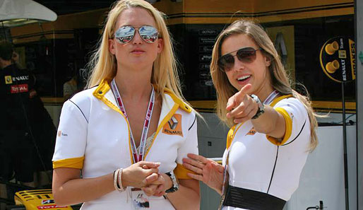 Die heißesten Gridgirls vom Großbritannien-GP in Silverstone