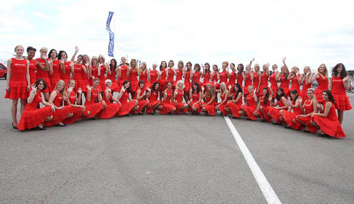 Die heißesten Gridgirls vom Großbritannien-GP in Silverstone