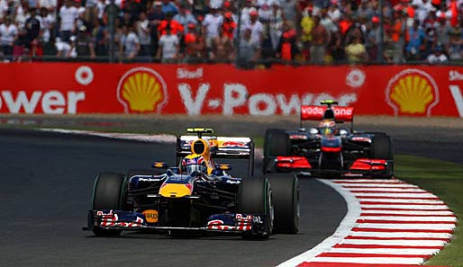 Mark Webber fuhr derweil an der Spitze ein dominantes Rennen. Der Australier hielt Hamilton klar in Schach und diktierte das Tempo