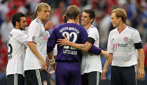 FCB-Keeper Sattelmaier hatte gehalten - und bescherte dem Meister somit den Einzug ins Finale