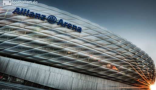 Die Allianz Arena des FC Bayern München