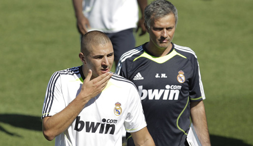 Karim Benzema hatte im Training ausreichend Gelegenheit, sich für ein weiteres Engagement bei den Königlichen zu beweisen