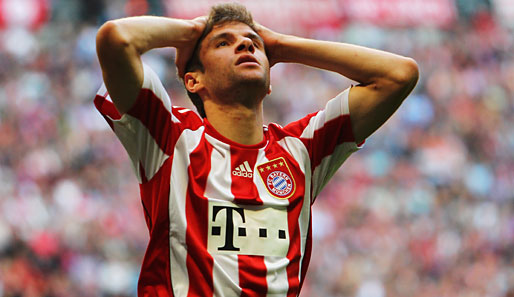 Thomas Müller vergab früh eine der besten Gelegenheiten für die Bayern