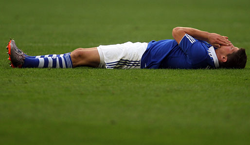 Schalke am Boden: Huntelaar ist fassungslos - Schalke verliert das fünfte Spiel in Folge
