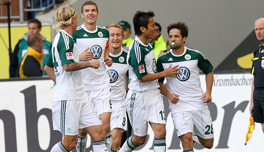 Wolfsburg - Hannover 2:0: Jubel und Befreiungsschlag in Wolfsburg nach Diegos Zaubertor