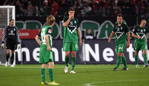 Hannover - Bremen 4:1: Werder setzte seinen Negativtrend auch in Hannover fort. Dabei waren die Bremer zu Beginn besser
