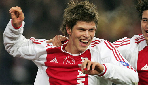 2006 wechselte Klaas-Jan Huntelaar für neun Millionen Euro vom SC Heerenveen zu Ajax Amsterdam. Ein gutes Jahr für den Torjäger: 30 Tore in 41 Ajax-Pflichtspielen