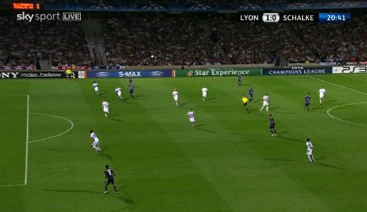 Lyon-Schalke 1:0: So entstand das entscheidende Tor für Lyon