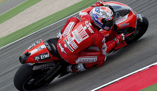 MotoGP: Nach einem sieglosen Jahr endlich wieder Winner: Casey Stoner auf Ducati