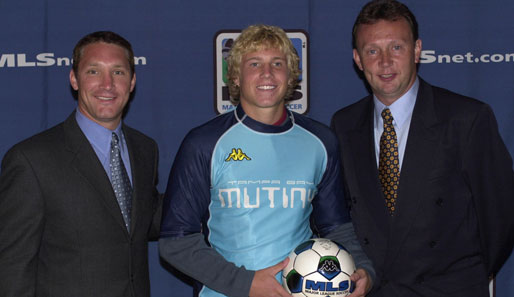 2001 unterschreibt Barclay seinen ersten Vertrag. Als 18-Jähriger geht er zu Tampa Bay Mutiny in die MLS