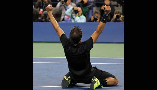 Zum ersten Mal gewann er die US Open. In vier Sätzen bezwang er seinen Final-Gegner Novak Djokovic