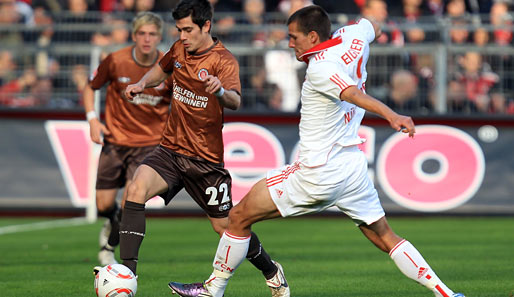FC St. Pauli - 1.FC Nürnberg 3:2: Der starke Aufsteiger empfing den Club, aber Tore fielen erst mal nicht...