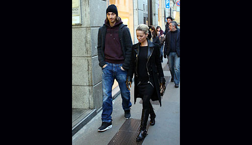Helena Seger beim Stadtbummel mit ihrem Freund Zlatan Ibrahimovic