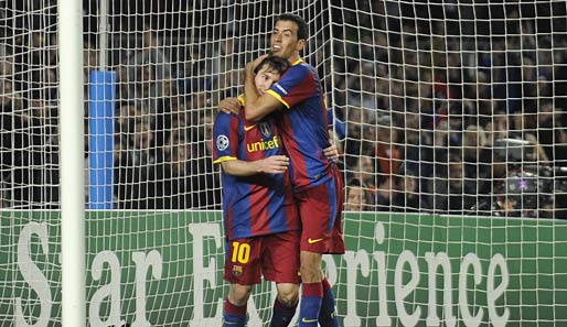 FC Barcelona - FC Kopenhagen 2:0: Der Zauberfloh Lionel Messi sorgte mit seinen zwei Treffern gegen die Dänen für den verdienten Heimsieg