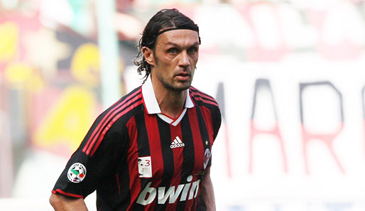 Paolo Maldini: Die Milan-Ikone beendete im Sommer 2009 seine Karriere