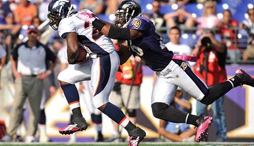 Baltimore Ravens - Denver Broncos 31:17: Ohne Knowshon Moreno geht nichts. Der Starter ist elementar für das Laufspiel der Broncos. Correll Buckhalter war kein Ersatz