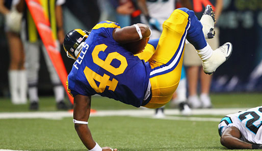 St. Louis Rams - Carolina Panthers 20:10: Daniel Fells mit akrobatischem TD-Catch! St. Louis feierte einen ungefährdeten Sieg gegen miese Panthers