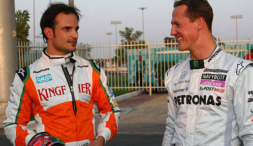 Sicher hatte sich Schumacher einen besseren Abschluss seiner Comeback-Saison gewünscht, aber er nahm es locker