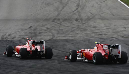 Deutschland: "Alonso ist schneller als Du. Hast Du das verstanden?" Mit dieser Anweisung an Massa sorgt Ferrari für den Teamorder-Skandal von Hockenheim