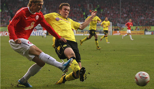 Kevin Großkreutz (r.), 22, seit 2009 bei Borussia Dortmund