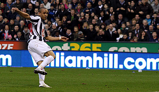 Rang 5: Peter Odemwingie (29) von West Bromwich Albion (15 Tore). Der nigerianische Nationalspieler kam 2010 von Lok Moskau