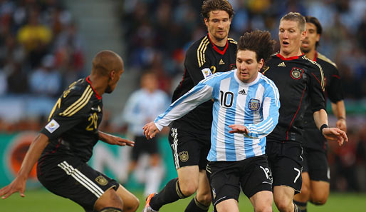Im Viertelfinale ging's gegen Argentinien. Die Hellblau-Weißen um Leo Messi galten als Titelfavorit und waren davon sowas von überzeugt