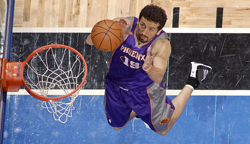 Hedo Türkoglu spielt seit dieser Saison bei den Phoenix Suns. Vorher absolvierte er eine unglückliche Saison bei den Toronto Raptors