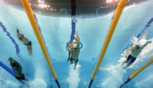 Asian Games: Um diese spektakulären Aufnahmen zu ermöglichen, wurden eigens Kampftaucher engagiert. Oder waren es etwa doch nur Unterwasserkameras?
