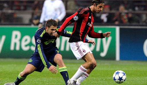 AC Milan - Ajax Amsterdam 0:2: Im Giuseppe Meazza entwickelte sich kein hochklassiges Spiel, der Einsatz stimmte trotzdem