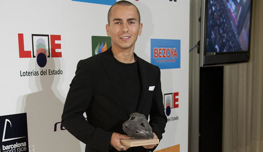 2010 gewann Jorge Lorenzo seinen ersten WM-Titel in der MotoGP-Klasse. Auch bei den del Deporte Awards der "As" in Madrid räumte er ab
