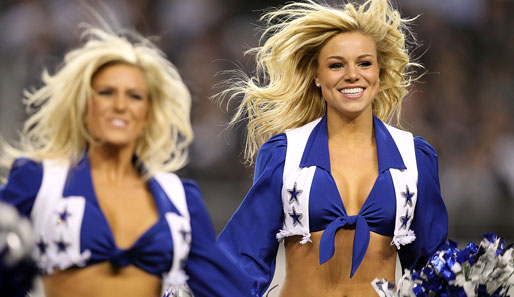 Heiße Unterstützung für die Dallas Cowboys im Duell gegen die Philadelphia Eagles. Die sexy Tanzeinlagen haben Dallas nicht geholfen: Sie verloren mit 27:30