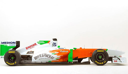 Force India präsentierte als letztes Team sein neues Auto. Der VJM04 wurde direkt vor den Testfahrten in Jerez vorgestellt