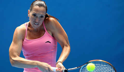Jelena Jankovic siegte bei ihrem Auftaktmatch gegen Alla Kudryavtseva mit 6:0 und 7:6