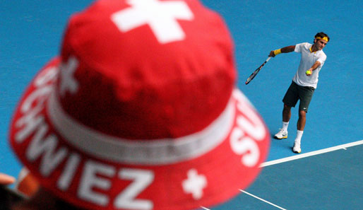 TAG 9: Federer war im Duell der beiden Schweizer ganz klar der Chef im Ring und fertigte Wawrinka glatt in drei Sätzen ab