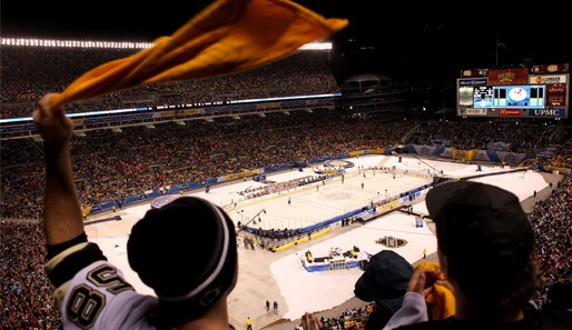 Alles Handtuch-Wedeln half nichts: Im NHL Winter Classic unterliegen die Pittsburgh Penguins den Washington Capitals mit 1:3