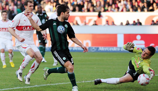 Wolfsburg hatte genügend Chancen auf das 2:0. Neben Grafite und Jan Polak vergab auch Diego eine Möglichkeit. VfB-Keeper Sven Ullreich zeigte eine klasse Leistung