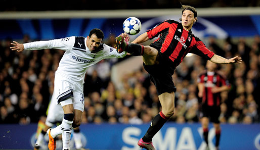 Tottenham - Milan 0:0: Nach Tottenhams Auswärtssieg in Mailand genügte den Spurs ein erkämpftes 0:0 gegen die Rossoneri zum Einzug ins Viertelfinale