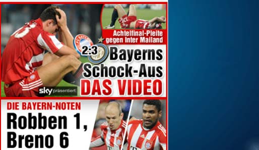 Bild (Deutschland): "Bayerns Schock-Aus"