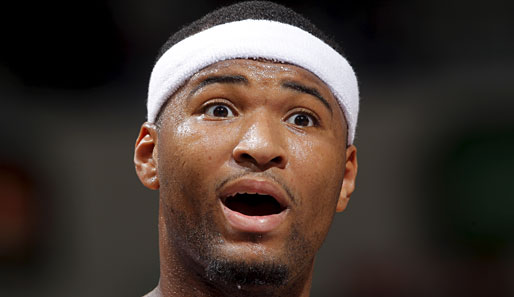 "What?" DeMarcus Cousins kann es nicht glauben. Seine Sacramento Kings verlieren gegen die Orlando Magic in der NBA mit 102:106