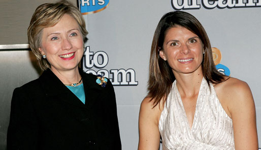 Sie traf sogar Polit-Stars wie Hillary Clinton