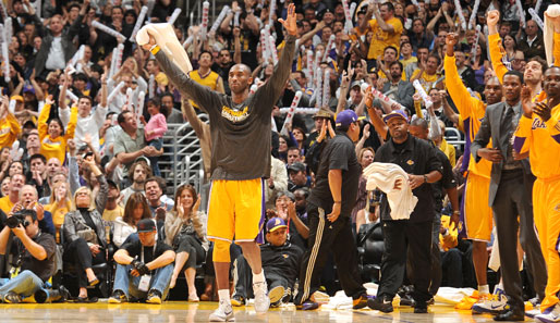 Platz 4 geht an die L.A. Lakers rund um Superstar Kobe Bryant (6.540.690 Dollar)