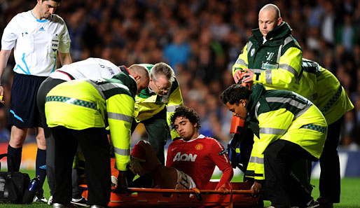 Der junge Rafael, der ein gutes Spiel gemacht hat, musste kurz nach Beginn der zweiten Halbzeit verletzt ausgewechselt werden
