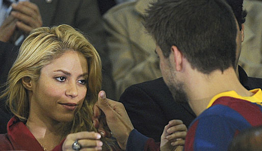 Als der FC Barcelona im April 2011 das spanische Pokalfinale gegen Real Madrid verlor, war es anscheinend eher Shakira, die getröstet werden musste