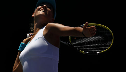 Yummy! Tennis-Göttin Vika Azarenka schlägt beim Finale der Sony Ericsson Open auf - und sieht dabei richtig gut aus