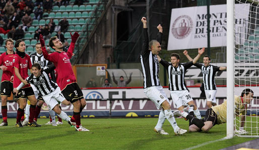 AUFSTEIGER: Auch der AC Siena spielt in der nächsten Saison wieder in der Serie A