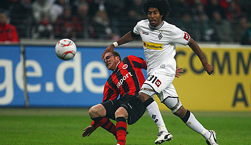 Platz 9: Dante war verletzt und spielte 18-mal für Borussia Mönchengladbach. Seine Werte: 62 Prozent gewonnene Duelle, drei Gelbe, eine Gelb-Rote und zwei Tore