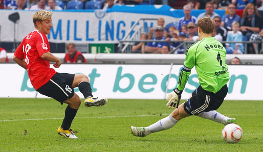 Platz 3: Lewis Holtby (l.) wurde vom FSV Mainz 05 ausgeliehen und zum Nationalspieler. Bei 30 Einsätzen brachte er es auf 15 Scorerpunkte (4 Tore/11 Vorlagen)