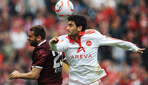 Platz 5: Mehmet Ekici wurde als Leihgabe beim 1. FC Nürnberg Leistungsträger. 32 Partien reichten ihm für 14 Scorerpunkte (3 Tore/11 Vorlagen)